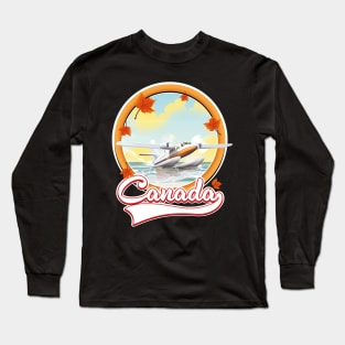 Canada travel logo Long Sleeve T-Shirt